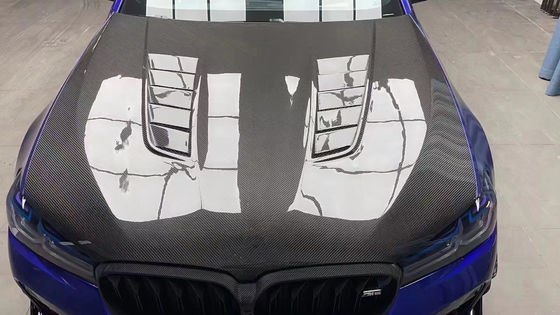 Đối với BMW 5 Series G30 G38 F90 Carbon Fiber Machine Cover G30 G38 F90 Khô Carbon Fiber Engine Hatch Cover