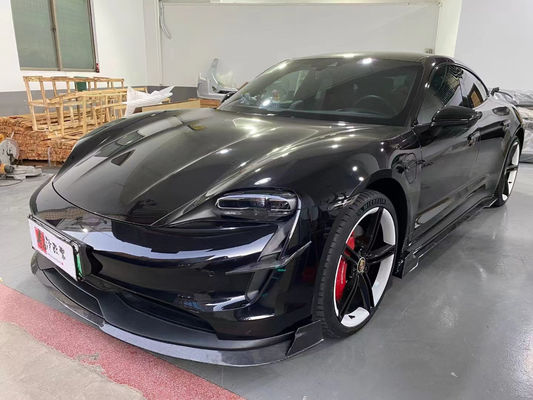 Phụ tùng ô tô cho Porsche Taycan Carbon Fiber Body Kit TAYCAN nâng cấp REVOZPORT phong cách Mặt trước xẻo Diffuser Spoiler Body Kit