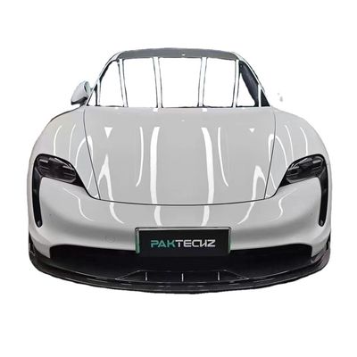 Bộ cơ thể sợi cacbon khô cho Porsche Taycan Taycan nâng cấp PAKTECHZ phong cách phía trước