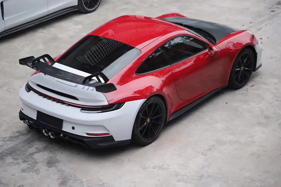 PP vật liệu nhựa Body Kit cho Porsche911 992 992 nâng cấp GT3 phong cách phía trước và phía sau Bumper Side Skirt Spoiler Hood Body Kit