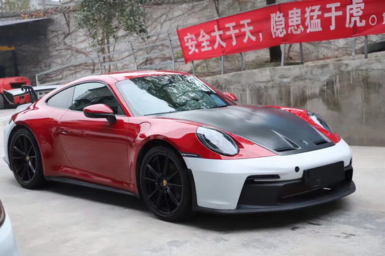PP vật liệu nhựa Body Kit cho Porsche911 992 992 nâng cấp GT3 phong cách phía trước và phía sau Bumper Side Skirt Spoiler Hood Body Kit