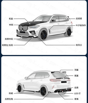 Bộ phận ô tô cho BMW X5M F95 Carbon Fiber Body Kit X5M F95 nâng cấp kiểu LD