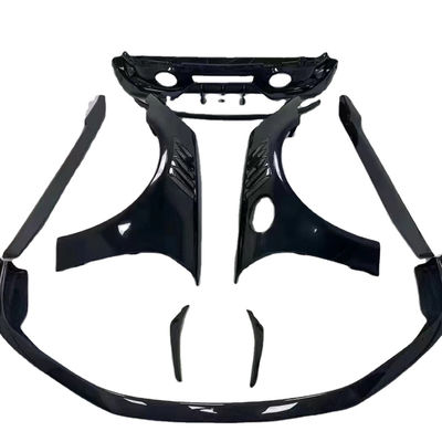 cho Porsche 992 Carbon fiber Body Kit 992 Carbon fiber front lip diffuser side skirt spoiler hood fender