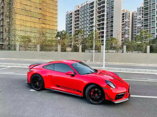 cho Porsche 992 Carbon fiber Body Kit 992 Carbon fiber front lip diffuser side skirt spoiler hood fender
