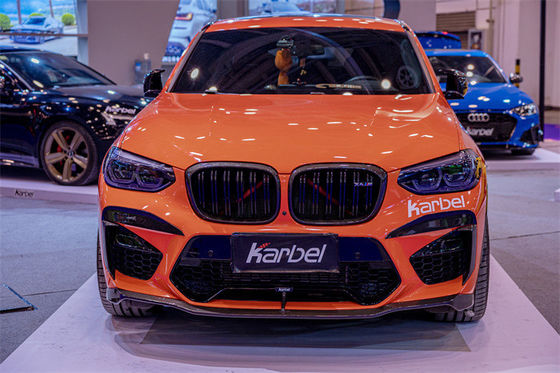 Bộ phận ô tô cho BMW X4M Carbon Fiber Body Kit X4M Carbon Fiber Front Scoop Diffuser Spoiler Hood Body Kit