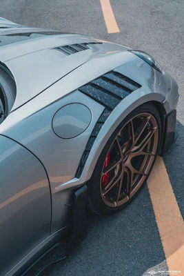 Đối với Porsche 911 992 Carbon Fiber Body Kit 992 nâng cấp kiểu MIW phía trước và phía sau Bumper Spoiler Hood Wide Body Kit