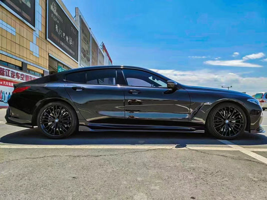 Phụ tùng ô tô cho BMW 8 Series G14 G15 G16 840i Carbon Fiber Body Kit 840i Carbon Fiber Front Scoop Diffused Spoiler Side skirt