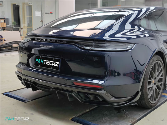Đối với Porsche Palamela 971 Carbon Fiber Body Kit Paramela 971 Carbon Fiber Front Lip Diffuser Spoiler Side Skirt Body Kit