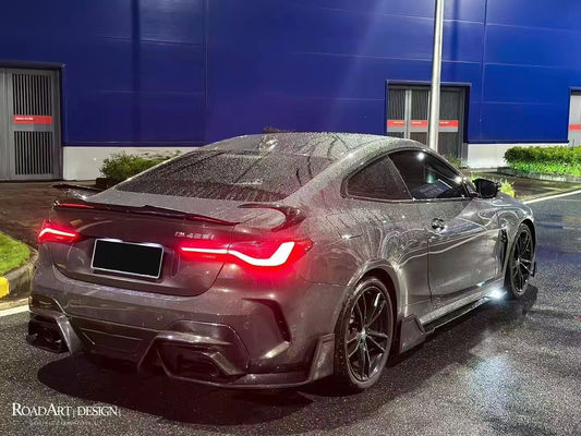 Carbon Fiber Body Kit cho BMW 4 Series G22 G22 Carbon Fiber Front Shovel Diffuser Spoiler Side Skirt Dry Carbon Fiber Body Kit