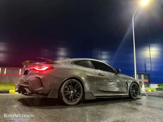 Carbon Fiber Body Kit cho BMW 4 Series G22 G22 Carbon Fiber Front Shovel Diffuser Spoiler Side Skirt Dry Carbon Fiber Body Kit