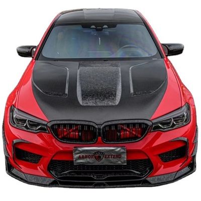 Bộ phận ô tô Carbon Fiber Body Kit cho BMW M5 F90 M5 F90 Carbon Fiber Front Shovel Diffuser Spoiler Side Skirt Hood Body Kit