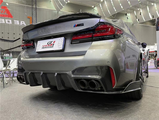 Bộ phận ô tô Carbon Fiber Body Kit cho BMW M5 F90 M5 F90 Carbon Fiber Front Shovel Diffuser Spoiler Side Skirt Hood Body Kit