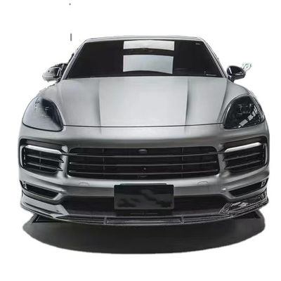 Đối với Porsche Cayenne Coupe Carbon Fiber Body Kit Cayenne Coupe nâng cấp kiểu FD Carbon Fiber Front Lip Diffuser Body Kit
