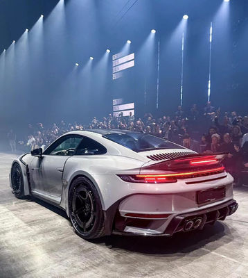 Đối với Porsche 992 Carbon Fiber Spoiler 992 nâng cấp BS Style Carbon Fiber Spoiler Tail Fins