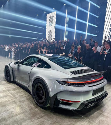Đối với Porsche 992 Carbon Fiber Spoiler 992 nâng cấp BS Style Carbon Fiber Spoiler Tail Fins