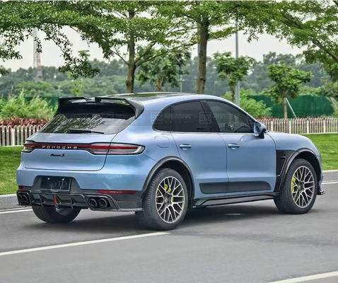 Đối với Porsche Mancan Carbon Fiber Body Kit Mancan nâng cấp bộ dụng cụ CMST Carbon Fiber Front Lip Diffuser Spoiler Widebody