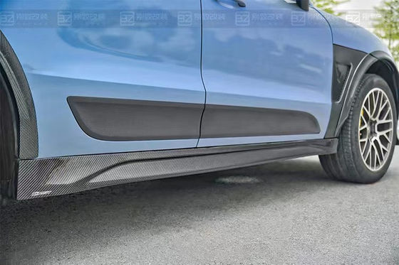 Đối với Porsche Mancan Carbon Fiber Body Kit Mancan nâng cấp bộ dụng cụ CMST Carbon Fiber Front Lip Diffuser Spoiler Widebody
