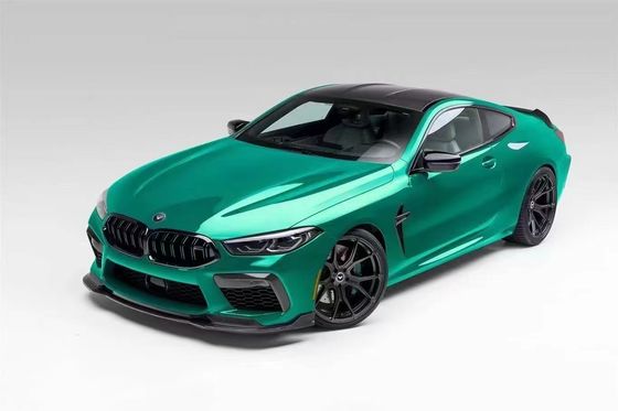 Đối với BMW M8 Carbon Fiber Body Kit M8 nâng cấp Vors Style Carbon Fiber Front Lip Diffuser Spoiler Side Skirt Body Kit