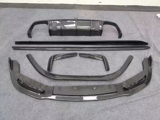 Đối với BMW M8 Carbon Fiber Body Kit M8 nâng cấp Vors Style Carbon Fiber Front Lip Diffuser Spoiler Side Skirt Body Kit