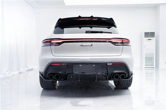 Mancan Porsche Body Kit tùy chỉnh màu sắc Diffuser môi trước 2022+