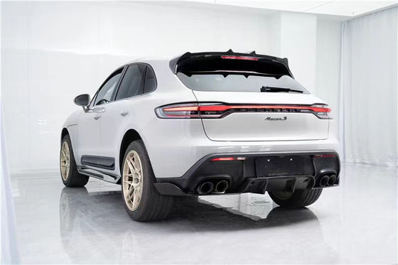 Mancan Porsche Body Kit tùy chỉnh màu sắc Diffuser môi trước 2022+