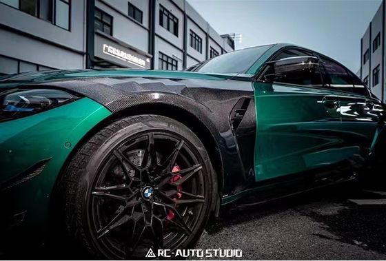 Đối với BMW M3 M4 G80 G82 Carbon Fiber Fender M3 M4 G80 G82 nâng cấp kiểu AE Carbon Fiber Fender nhẹ