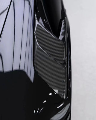 146cm 2020 Porsche 992 Body Kit Mặt trước môi Diffuser Spoiler Hood Body Kit OEM
