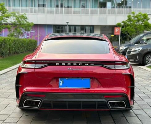 MSY Panamera 971 Body Kit Sợi carbon đỏ thay thế bộ đệm phía trước