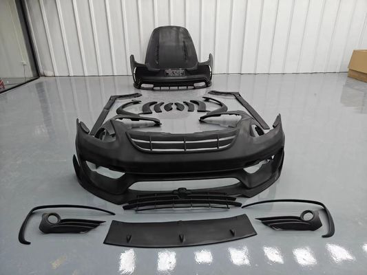 MSY Panamera 971 Body Kit Sợi carbon đỏ thay thế bộ đệm phía trước