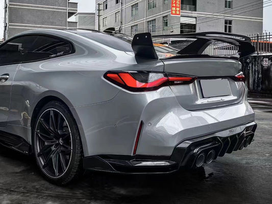 Đối với BMW 4 Series G80 G82 M3 M4 Carbon Fiber Spoiler G80 G82 M3 M4 Upgraded GTR Style Spoiler Wing