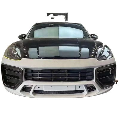 Cayenne Porsche Body Kit Dry Carbon Fiber MTR Style Diffuser môi trước