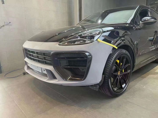 Cayenne Porsche Body Kit Dry Carbon Fiber MTR Style Diffuser môi trước