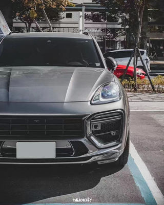 Cayenne Porsche Body Kit Dry Carbon Fiber MTR Style Diffuser môi trước