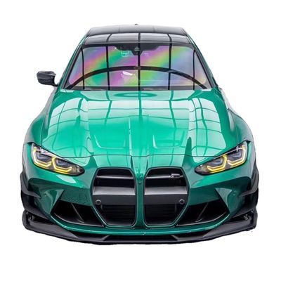 Đối với BMW G80 G82 M3 M4 Carbon Fiber Body Kit G80 G82 M3 M4 nâng cấp AE Style Front Lip Diffuser Spoiler Side Skirt Body Kit