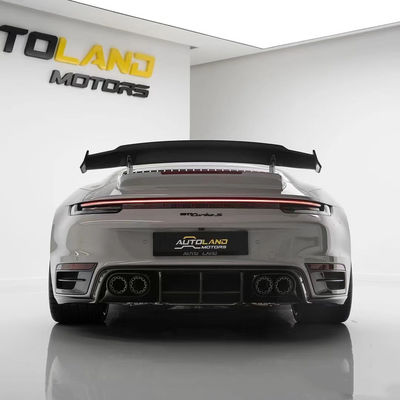 Sửa chữa Porsche 992 Body Kit BS Style Turbo Widebody Diffuser Spoiler Dry Carbon Fiber