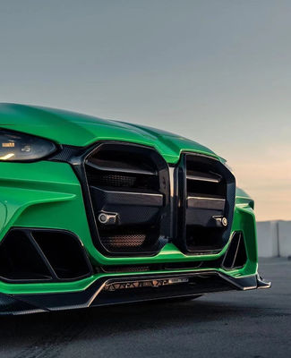 Đối với BMW M3 M4 Carbon Fiber Body Kit G80 G82M3 M4 Cập nhật VORS Style Carbon Fiber Front Bumper