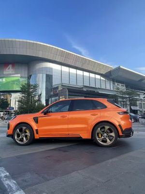 Porsche Cayenne Widebody Body Kit MSY Style Lưỡi trước Diffuser Spoiler Body Kit Porsche