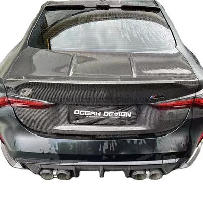Đối với BMW G87 M2 Carbon Fiber Rear Trunk Cover G87 M2 Nâng cấp kiểu CSL Carbon Fiber Rear Cover và Trunk Cover Hood