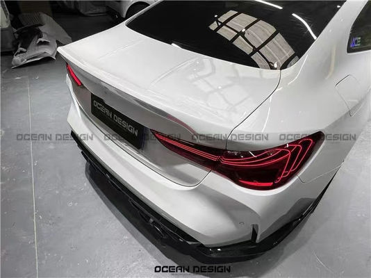 Đối với BMW G87 M2 Carbon Fiber Rear Trunk Cover G87 M2 Nâng cấp kiểu CSL Carbon Fiber Rear Cover và Trunk Cover Hood