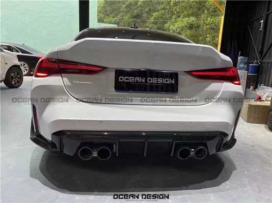 Đối với BMW G87 M2 Carbon Fiber Rear Trunk Cover G87 M2 Nâng cấp kiểu CSL Carbon Fiber Rear Cover và Trunk Cover Hood