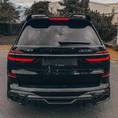 Đối với BMW X7 Carbon Fiber Body Kit X7 Upgraded LD-style Carbon Fiber Front Lip Diffuser Spoiler Hood Body Kit