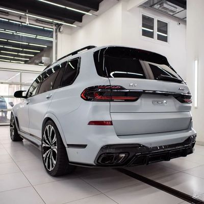Đối với BMW X7 Carbon Fiber Body Kit X7 Carbon Fiber Front Lip Diffuser Spoiler Hood Side Skirt Wide Body Kit