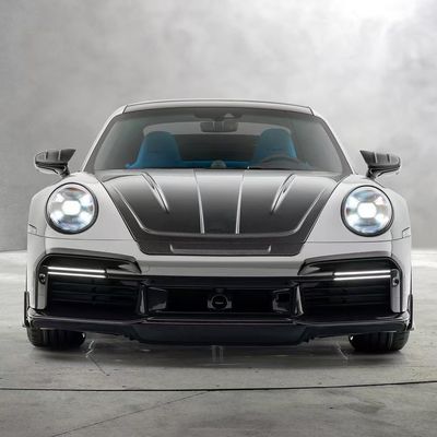 992 Turbo Porsche Body Kit Carbon Fiber MSY Style Diy Đòi đệm sau Spoiler Hood