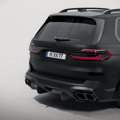 Đối với BMW X7 Carbon Fiber Body Kit X7 Carbon Fiber Front Lip Diffuser Spoiler Hood Side Skirt Wide Body Kit