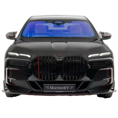 Đối với BMW 7 Series Carbon Fiber Body Kit 7 Series nâng cấp kiểu MSY Carbon Fiber Front Lip Diffuser Spoiler Body Kit