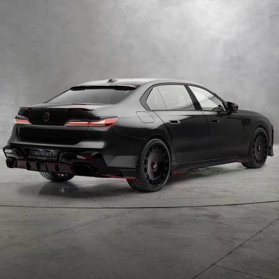 Đối với BMW 7 Series Carbon Fiber Body Kit 7 Series nâng cấp kiểu MSY Carbon Fiber Front Lip Diffuser Spoiler Body Kit