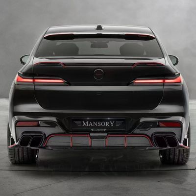 Đối với BMW 7 Series Carbon Fiber Body Kit 7 Series nâng cấp kiểu MSY Carbon Fiber Front Lip Diffuser Spoiler Body Kit