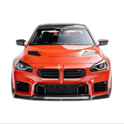 Đối với BMW M2 Carbon Fiber Body Kit M2 nâng cấp kiểu Vors Carbon Fiber Front Lip Diffuser Spoiler Hood Side Skirt