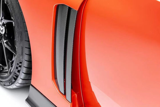 Đối với BMW M2 Carbon Fiber Body Kit M2 nâng cấp kiểu Vors Carbon Fiber Front Lip Diffuser Spoiler Hood Side Skirt