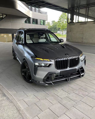 Đối với BMW X7 Carbon Fiber Hood X7 nâng cấp phong cách LD Carbon Fiber Hood Engine Cover Body Kit
